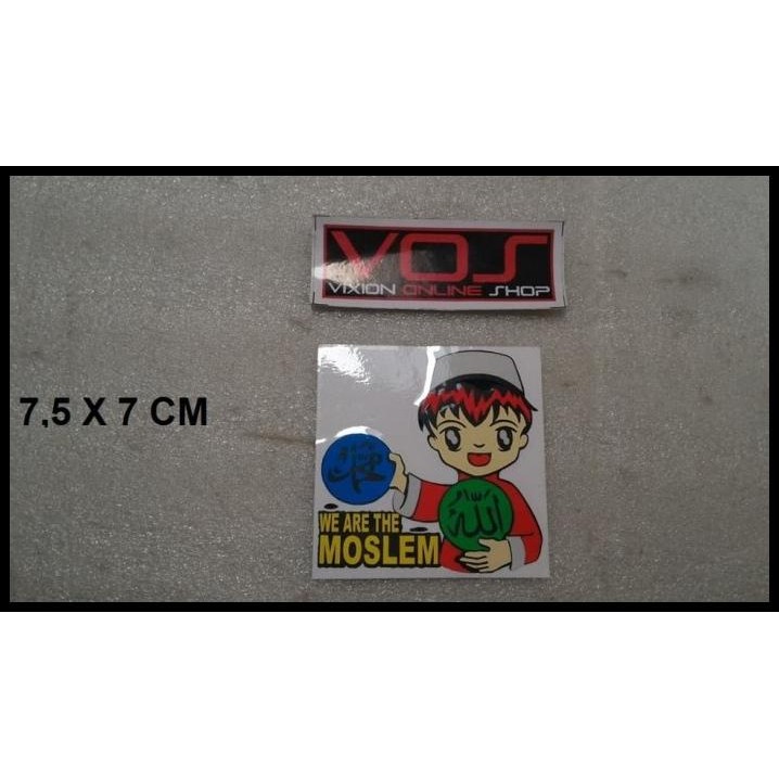 

BEST DEAL STIKER UNIK MOSLEM SHOLEH !!!