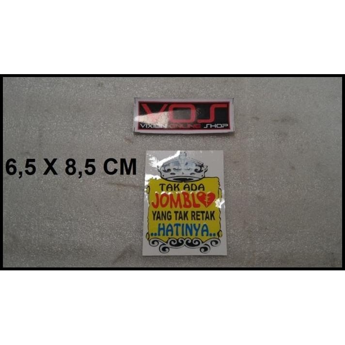 

HOT DEAL STIKER UNIK JOMBLO UNIK