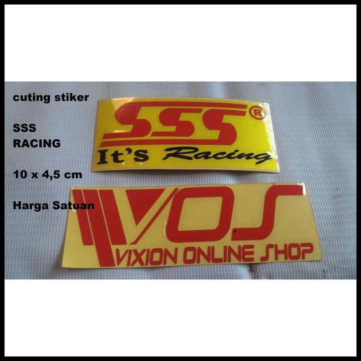 

TERBARU CUTING STIKER SSS 10 KUNING !!!!!