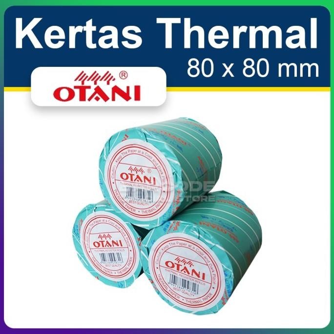

KERTAS THERMAL ROLL OTANI 80 X 80 MM HITAM MESIN ANTRIAN TIKET PARKIR TBK ORIGINAL DAN TERPERCAYA