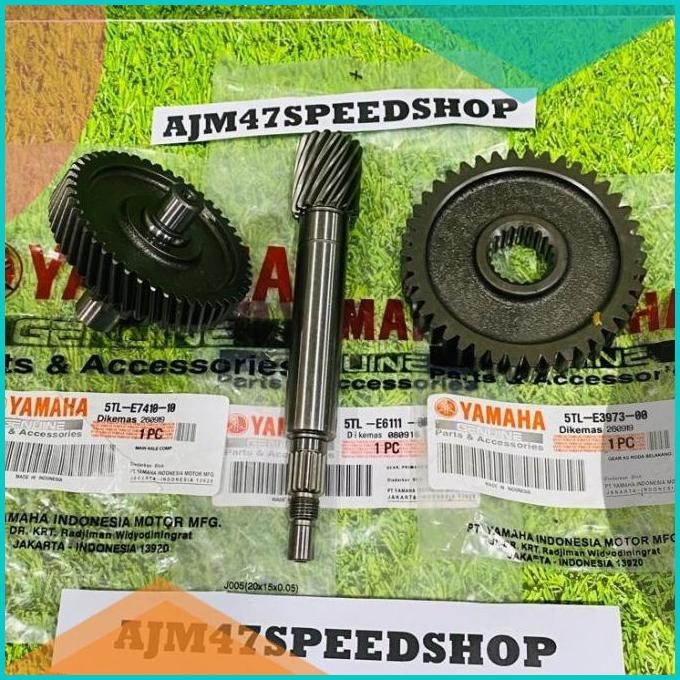 Gigi Rasio Set 5TL Gir gardan Gir as roda As pully Mio lama Mio smile