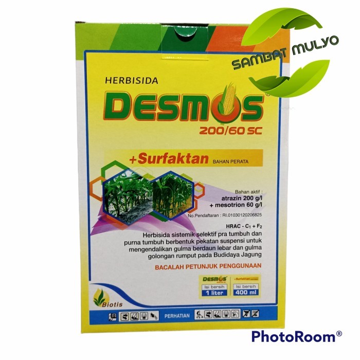 Jual Herbisida jagung DESMOS 200/60 SC isi 1 liter