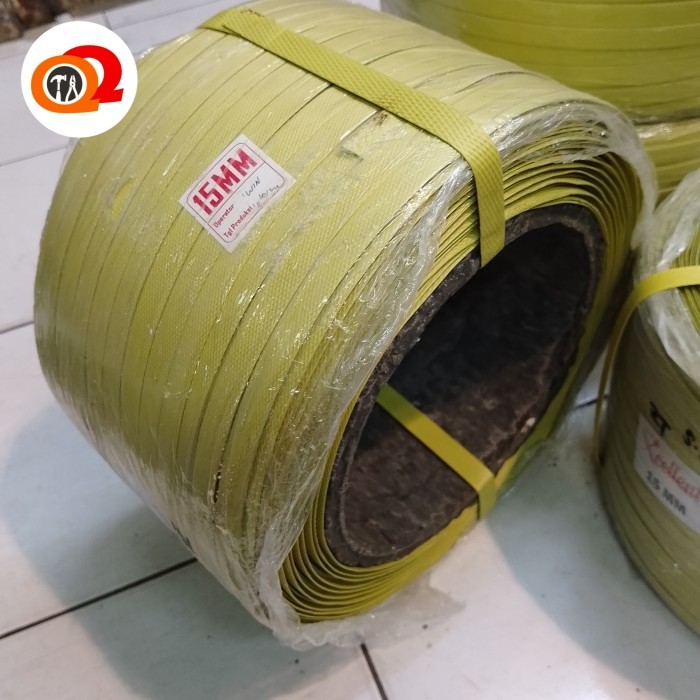 

Tali packing - tali plastik straping band - lebar 15 mm - tali pengikat barang