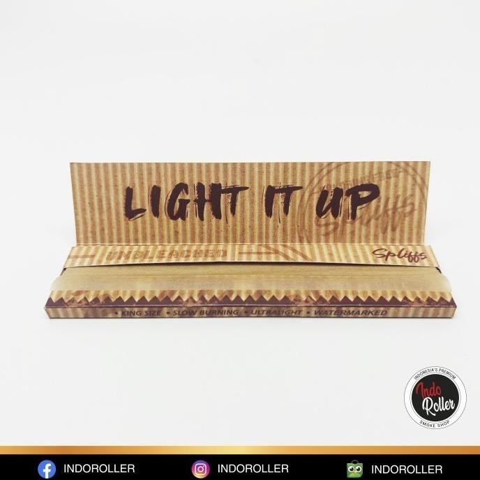 

Terlaris GROSIR Spliffs Brown King Size Slim Unbleached Rolling Paper COD