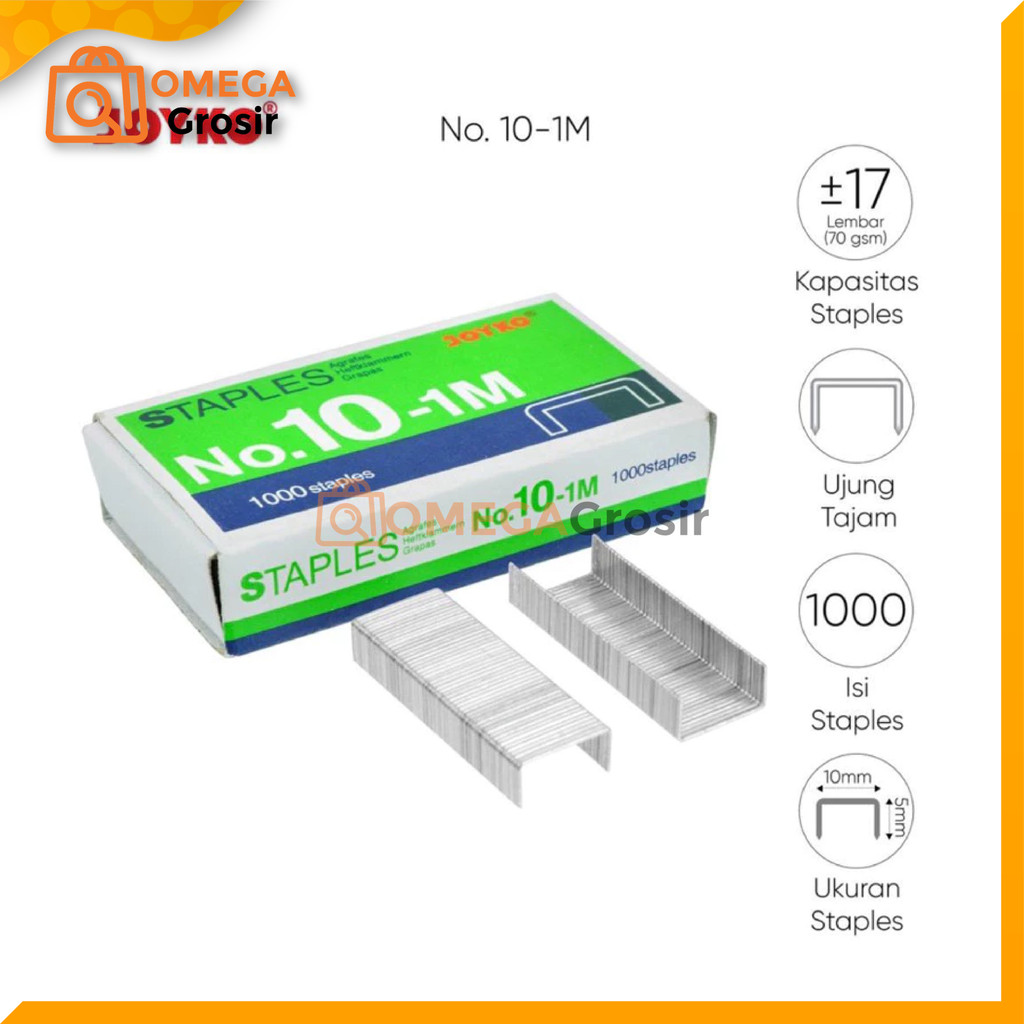 

OG Isi Staples / Stapler / Hekter / Jepretan Joyko No. 10