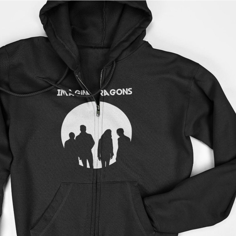 Jaket Hoodie Zipper - Imagine Dragon