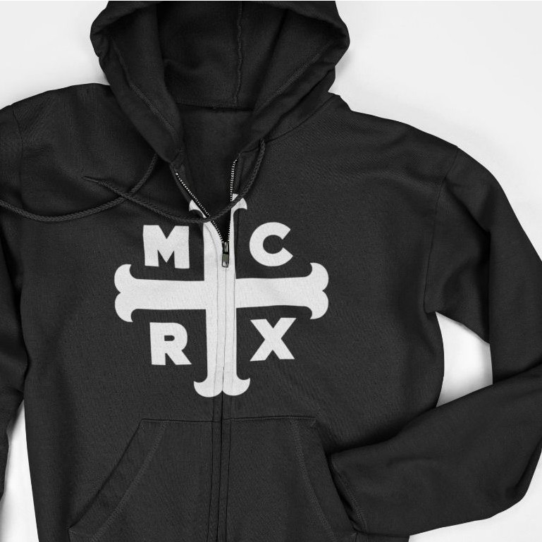 Jaket Hoodie Zipper - My Chemical Romance MCRX Logo