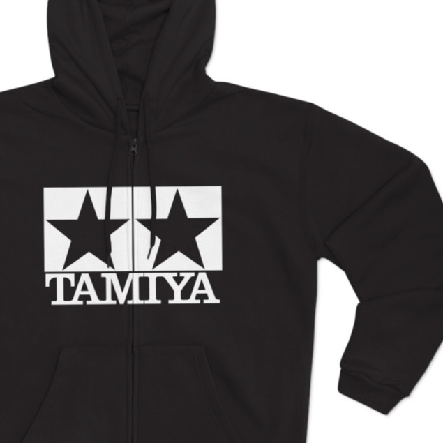 Hoodie Jaket Zipper - Tamiya America Logo