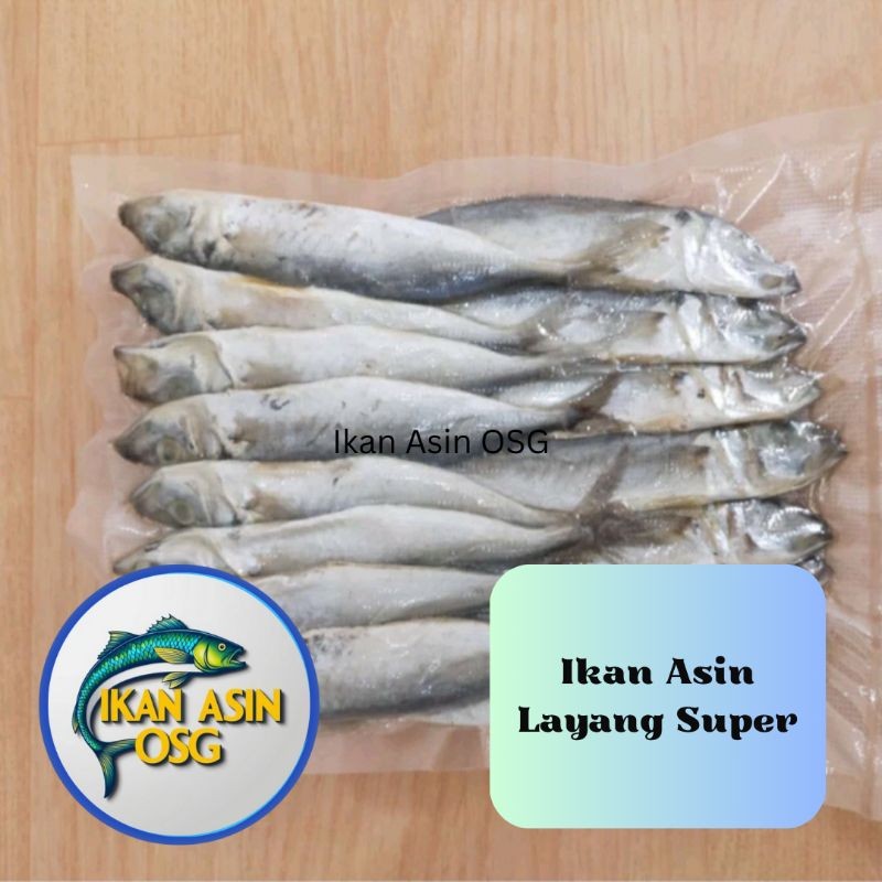 

Ikan Asin Layang / Layang Asin 500 gram