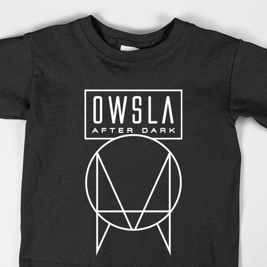 T-shirt Distro Kaos Pria Wanita Katun Kombet 24s All Size Owsla After Dark