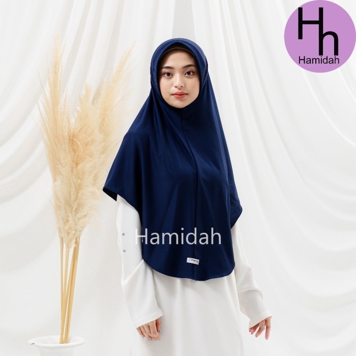 Hamidah - Hijab Ped Panjang Bergo Size Xl Hamidah/Bergo Hamidah Ped Panjang Size L #Original