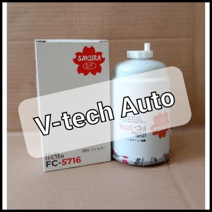 TERBARU FUEL FILTER SOLAR WK842/2 FC5716 FC-5716 SAKURA 