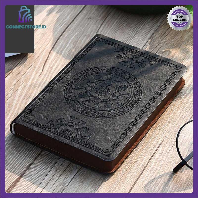

Catatan Jurnal Notebook Cover Vintage Pattern A6 - Hitam