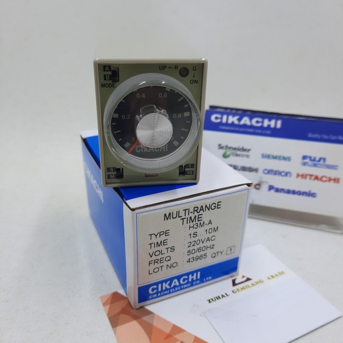 H3M-A ( Ah3-1 Or Ah3-2 Or Ah3-3) ( Ah3-Na ) (220Vac), Timer Cikachi
