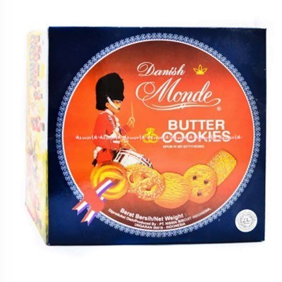 

Danish Monde Butter Cookies 908g Biskuit Kaleng Kue Kering Danis Buter