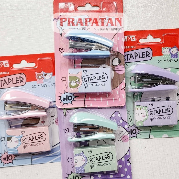 

M&G Stapler Abs916Fj Stepler Jepretan #Original