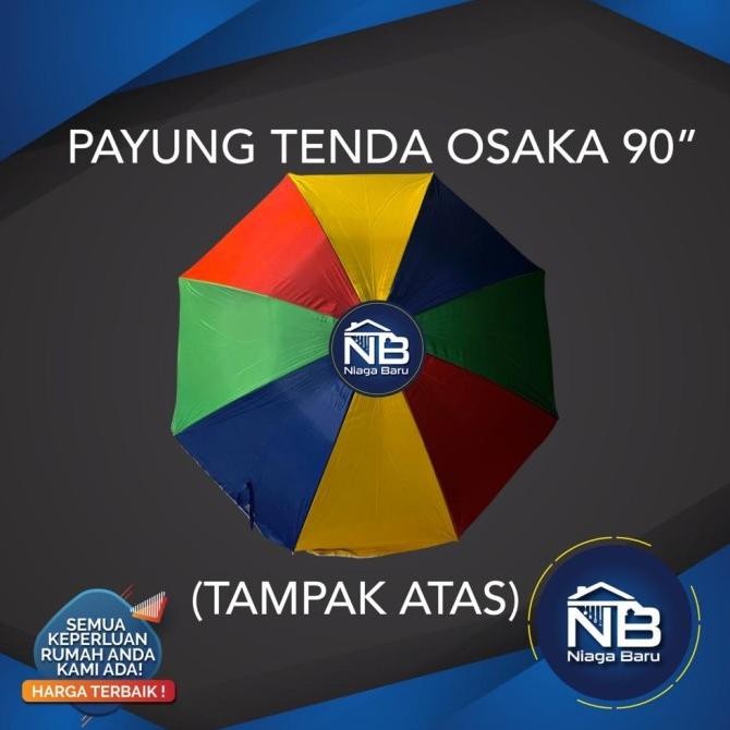 PAYUNG TENDA PELANGI OSAKA 150CM PAYUNG JUALAN TM