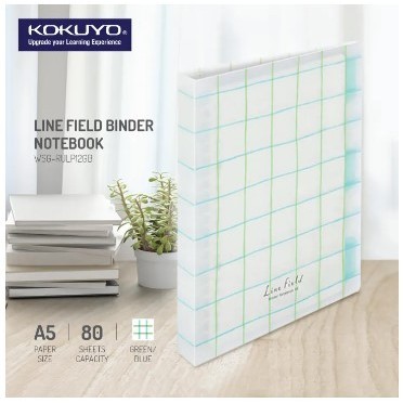 

Kokuyo Line Field A5 Binder Notebook Wsg-Rulp12 (Refillable) 80 Sheets #Original