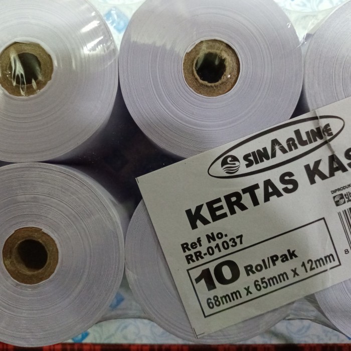 

Kertas Kasir 68 X 65 Sinarline 1 Ply Hvs #Original