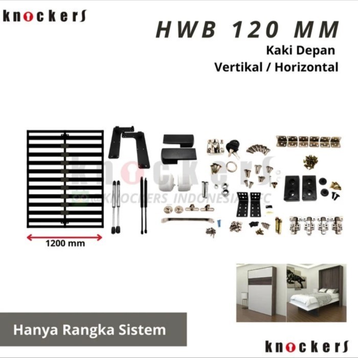 READY STOKKK Hidden Wall Bed - HWB - Knockers
