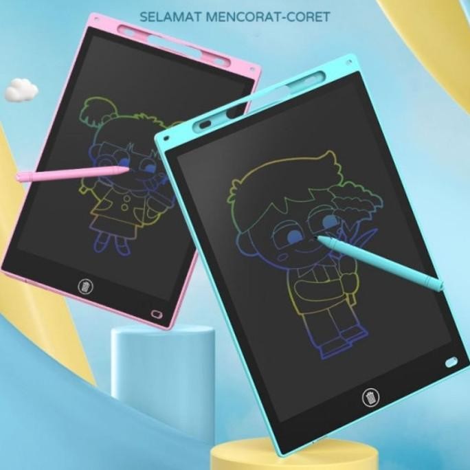 

LCD Writing Tablet Papan Tulis Untuk Anak Dewasa/Writing Pad 12 inch H32T