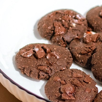 

Ready Gluten Free & Vegan Triple Chocolate Cookies Egg Free, Butter Free