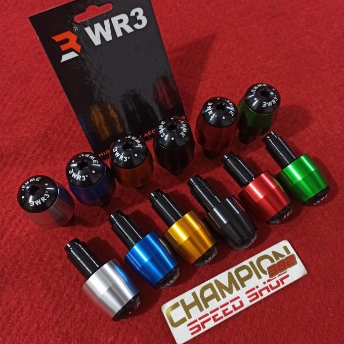 Bar End Jalu Bandul Stang WR3 XMAX NMAX Aerox 155 PCX ADV 150 Lexi