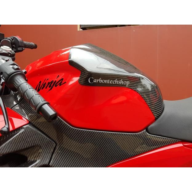 Tankpad carbon kevlar New Ninja 250 Fi 2018