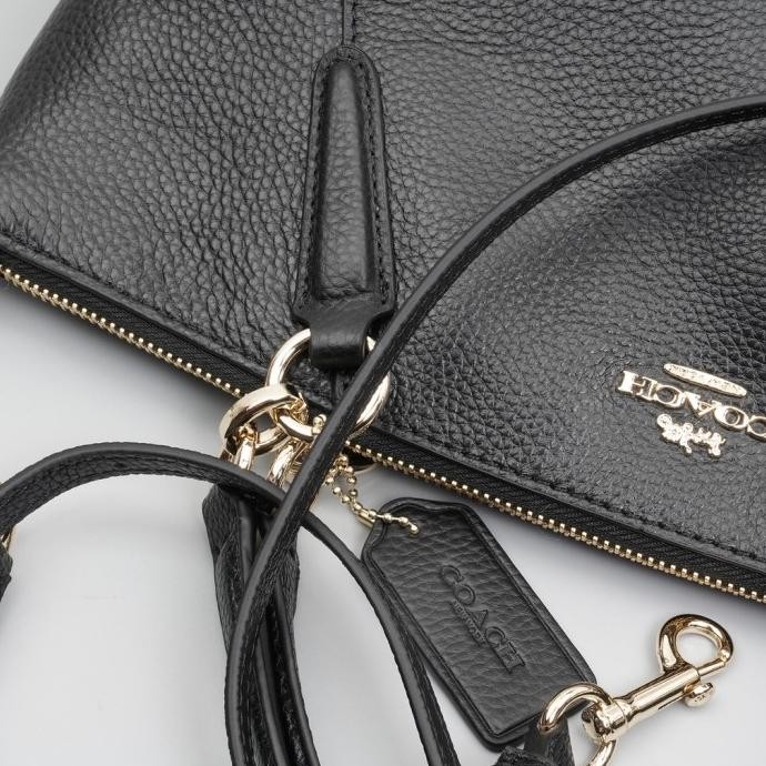 KELSEY SATCHEL IN PEBBLE LEATHER (F36675)