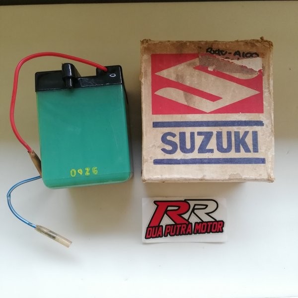 Aki Acu Gs 6N4 6 Volt Honda Win C70 C700 Yamaha V75 V80 Rxk Rxs Rx King Yt115 Dt100 Ls3 Ls2 L2G