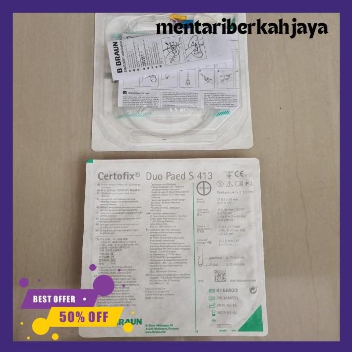 

CERTOFIX DUO PAED S 413 B-BRAUN REKOMENDASI
