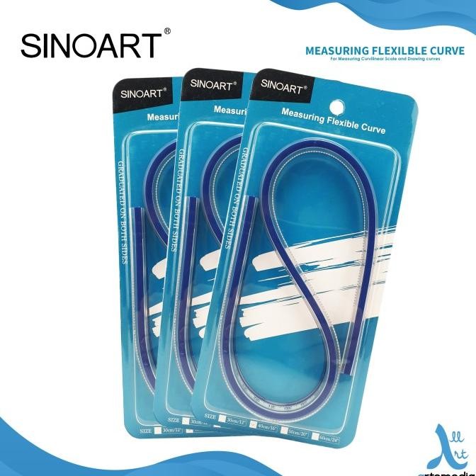 

Penggaris Sinoart Measuring Flexible Curve Ruler BPS