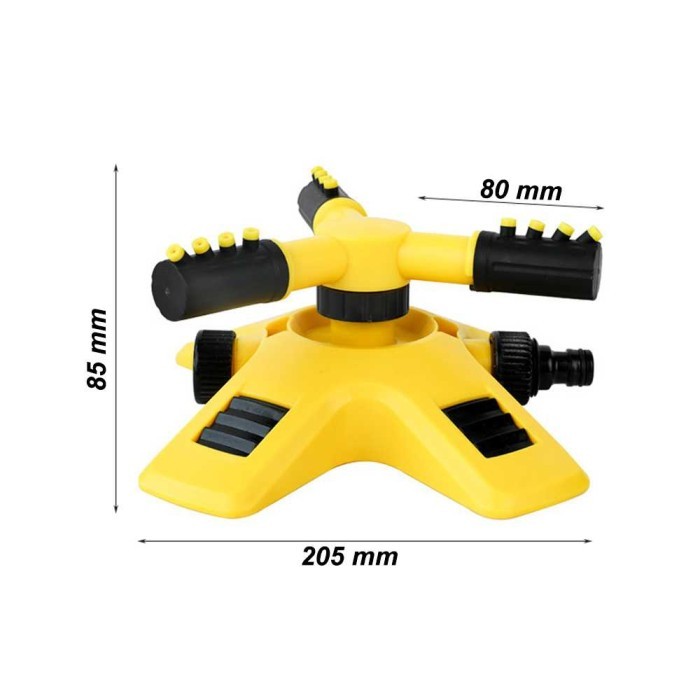 Yiram Otomatis Sprinkler Kran Taman Alat Siram Rumput Putar 360 - Ly3