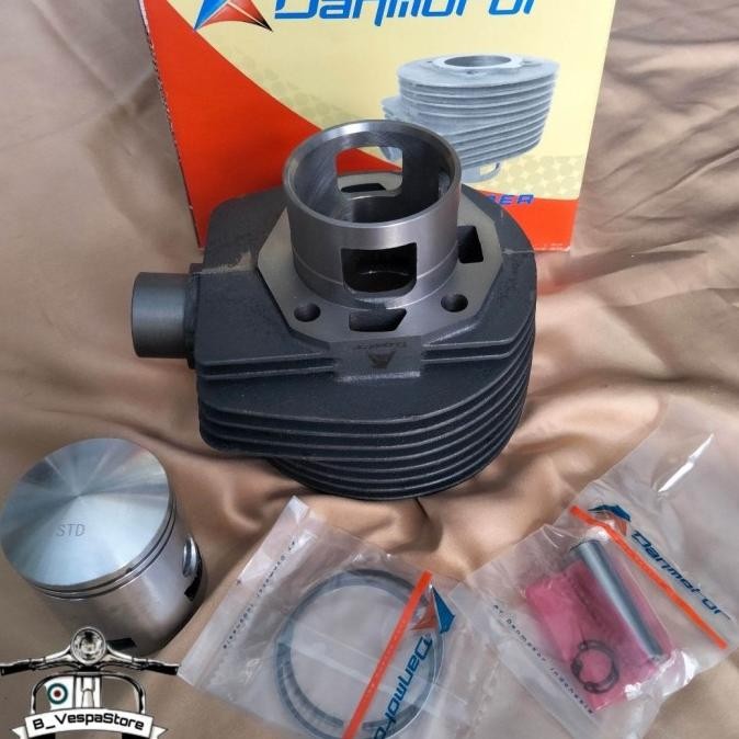 Blok sililider Blok seher komplit danmotor blok seher vespa Danmotor