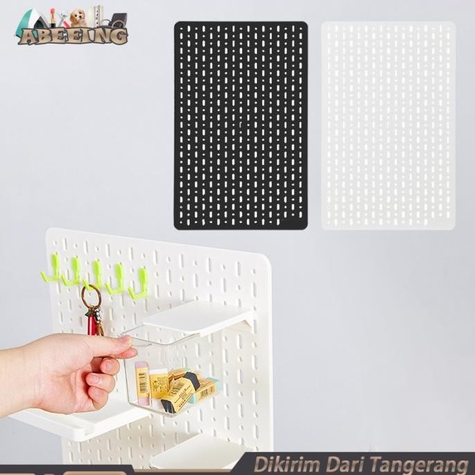 

56X36Cm Peg Board Pegboard Papan Dekorasi Rak Gantung Dapur Original Dan Terpercaya