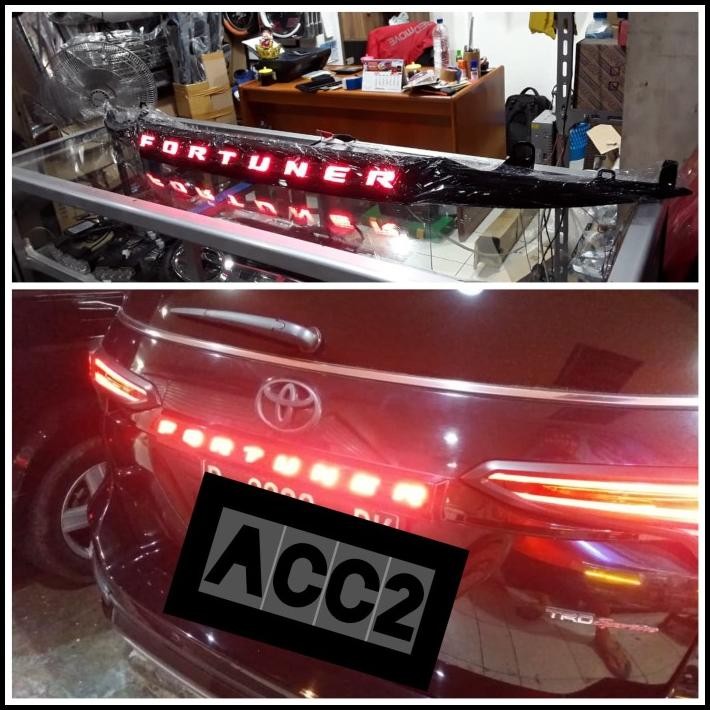 TERMURAH TRUNKLID LED FORTUNER 2019 
