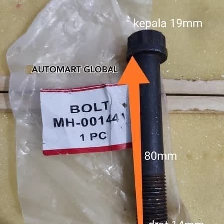 New Baut Dapuran Gardan Ps125 Canter Ps136 Kode As82