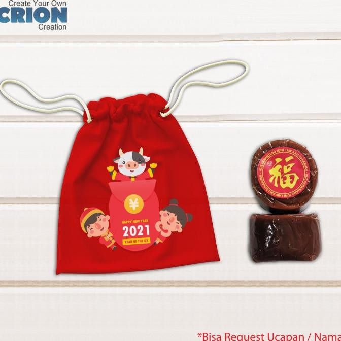 

Pouch Hampers Imlek Kue Keranjang Bisa Request Ucapan / Nama / Kata BS66