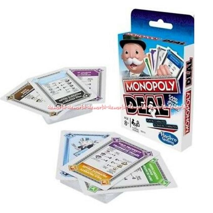 

Monopoly Deal Card Game Hasbro Gaming Mainan Kartu Monopoli