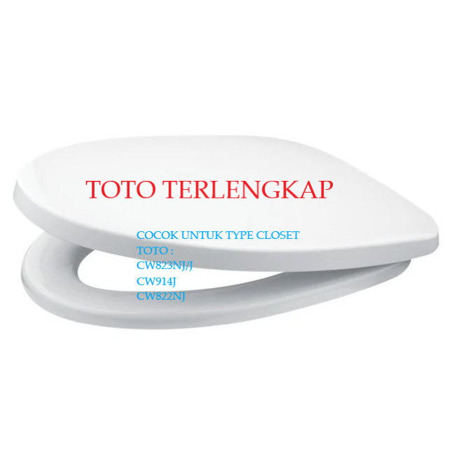 TC281SJ/TUTUP CLOSET TOTO/CW823J/CW823NJ