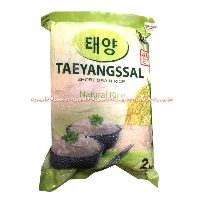 

Taeyangssal Short Grain Rice Natural Rice 2Kg Beras Pulen Jepang