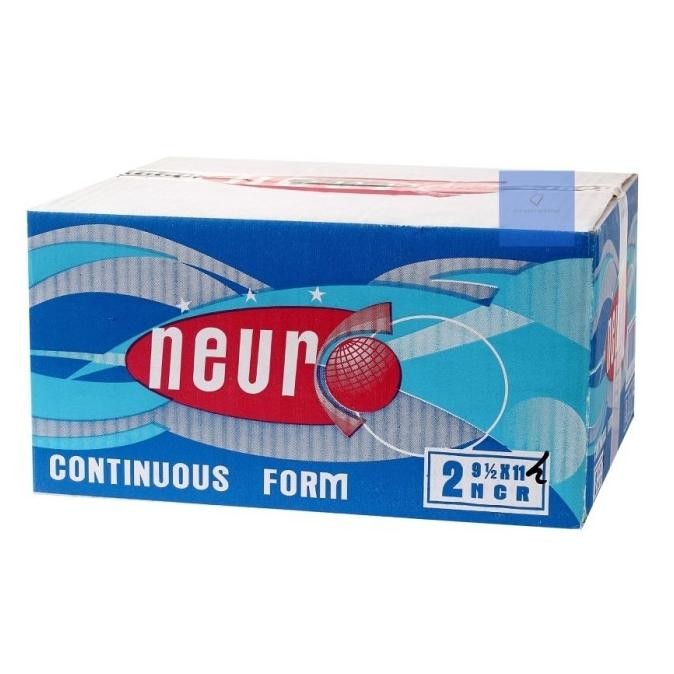 

Continuous Form / Kertas Dot Matrix Neuro 9 1/2 x 11 - 2 Ply NCR (K2)