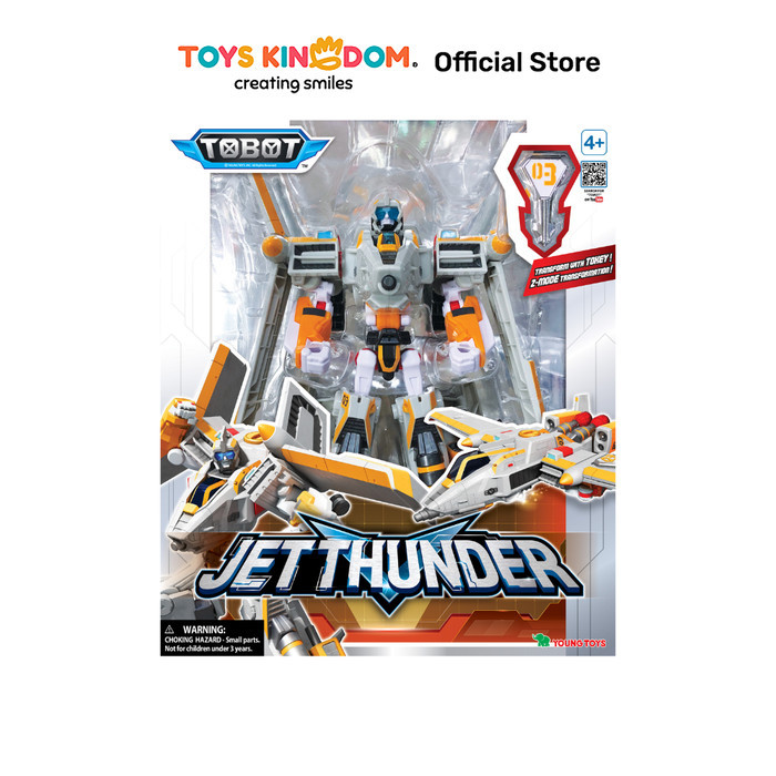 Tobot Mainan Robot Galaxy Detectives Jet Thunder