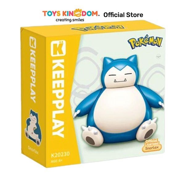 Toys Kingdom Keeppley Figure Pokemon Kuppy Snorlax