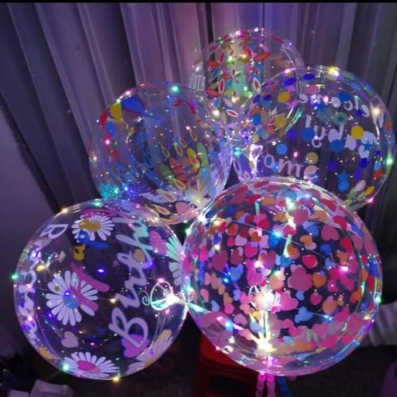 BALON PVC BOBO 18 INCH TRANSPARAN MOTIF / BALON BOBO 18 INCH MOTIF / BALON BOBO MOTIF 18 INCH / BALO