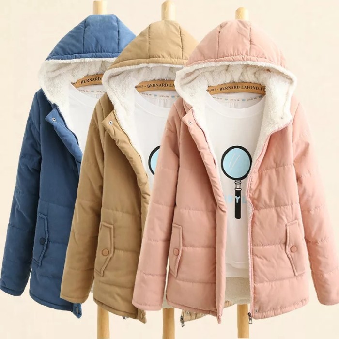 jaket winter korea wanita / Jaket winter tebal / mantel wanita korea