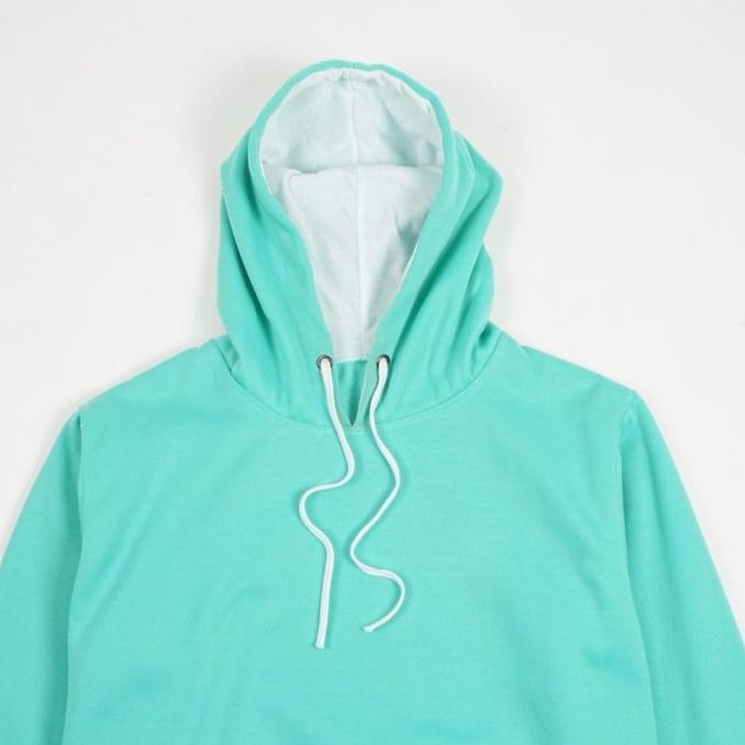 Grosir Jaket Sweater Polos Hoodie Jumper Hijau Mint - Premium Quality - , M