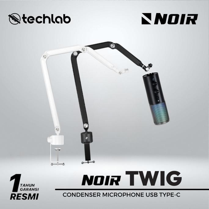 TERBARU - Noir Twig Low Profile Mic Arm With Alumunium For Noir Voix Microphone