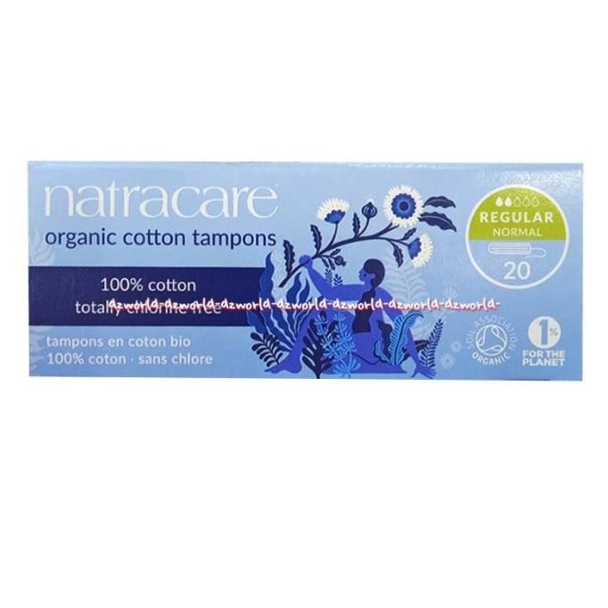 

Natracare Cotton Tampons Isi 20 Pembalut Wanita Bahan Cotton Organik
