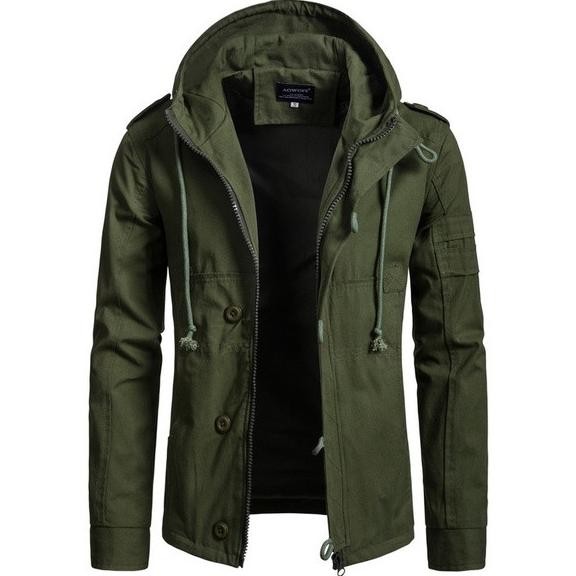 Promo Jaket Pria Parka Frx Bloosey Jaket Hoodie Keren Babycanvas/Best Produk